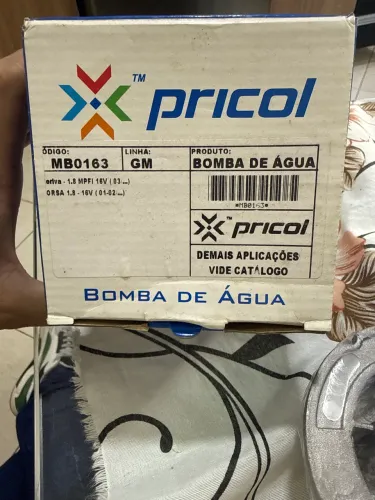 Bomba de Água Meriva Corsa 16V 1.8