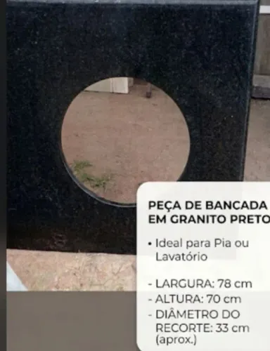 Pedra mármore para pia 