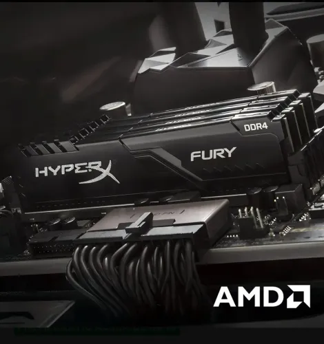 Memória DDR4 PC fury hyperx 2666mhz