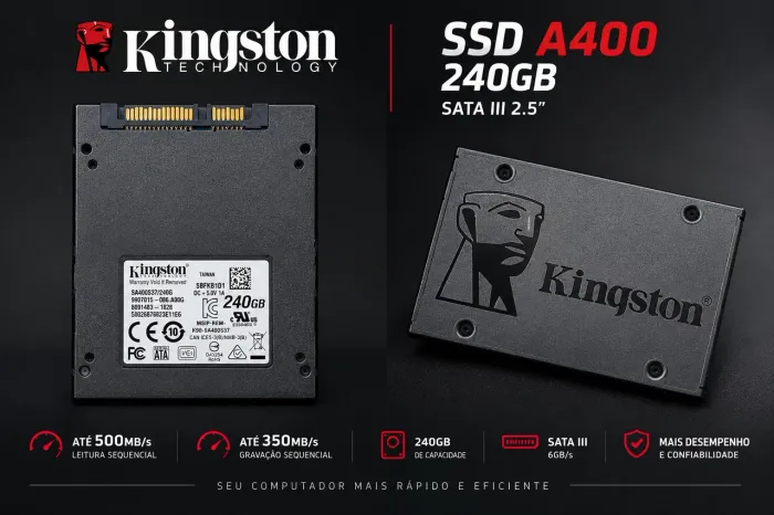 SSD Kingston A400 de 240 GB