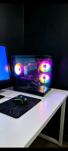 CPU GAMER RYZEN 5 + RX 580 + 16gb RAM + SSD256gb