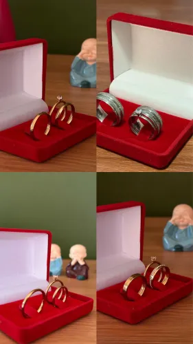 Alianças banhada a ouro 18k?