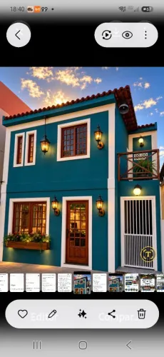Belíssima loja, estilo colonial, quase em frente a Casa Vieira, na Gustavo Paiva.