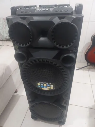 Caixa de Som Polyvox xt 1200