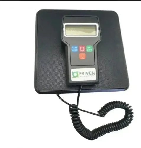 Balança Para Ar Condicionado Refrigeração Até 100kg Digital Cor Preto