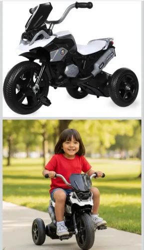 Triciclo Motoca Infantil de Passeio com Pedal 3 Rodas Brinquedo com Música