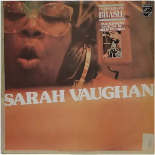 Vinil Sarah Vaughan - Exclusivamente Brasil 