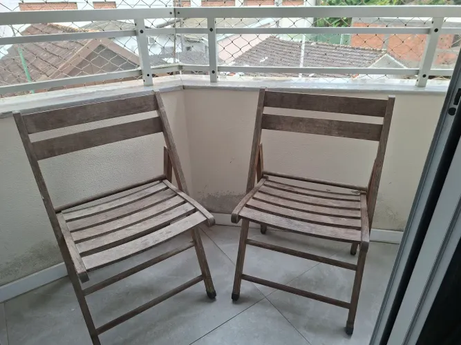 Vendo duas cadeiras dobráveis Tramontina.