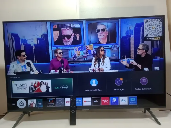 Smartv Samsung 43 Crystal UHD 4k