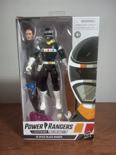 Power Rangers Lightning Collection Preto In Space Hasbro 