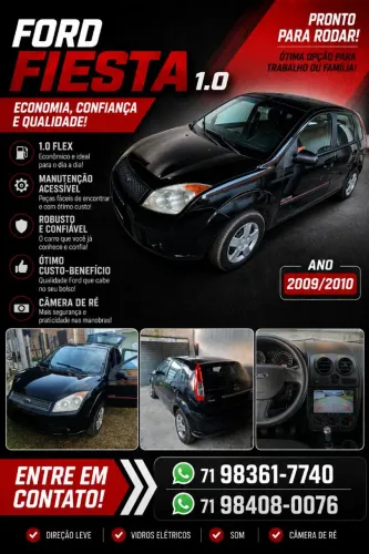 Ford Fiesta 1.0 8V Flex/class 1.0 8V Flex 5P 2010