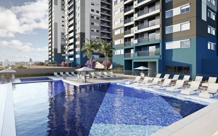 Apartamento para venda em Vila Rosália com 2 quartos, sendo 1 suíte, 69m²