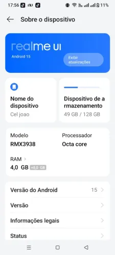 Smartphone realme note 60x 128 promoção pra vender rápido