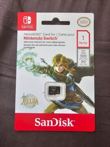 Cartão de memória 1tb