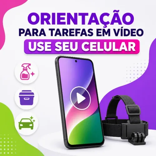 Orientação on-line para tarefas em vídeo