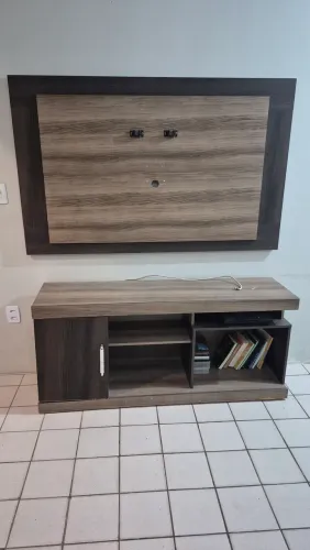 Rack e painel para televisão