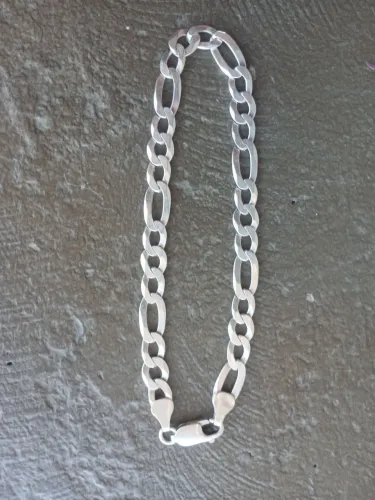 Pulseira de prata 925 7mm