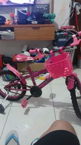 Bicicleta infantil feminina