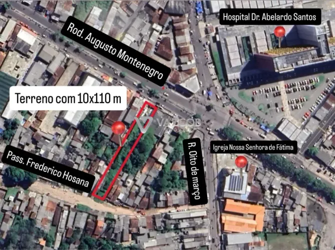 Terreno com grandes dimensões em Icoaraci