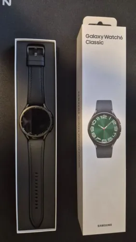 Samsung Galaxy Watch 6 classic - defeito na tela
