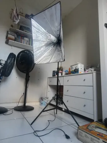 Softbox+ lâmpada 5500k