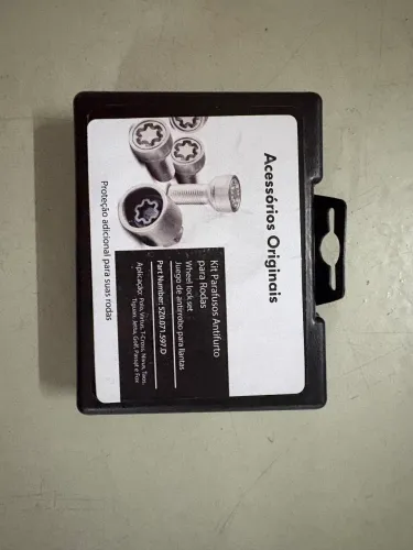 Kit Parafuso Anti Furto Nivus Tcross Taos Polo Original VW