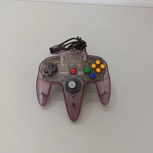 Vendo Controle Nintendo 64 Atomic Purple Semi novo