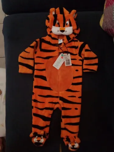 Macacão Peludinho Tigrinho TipTop - M
