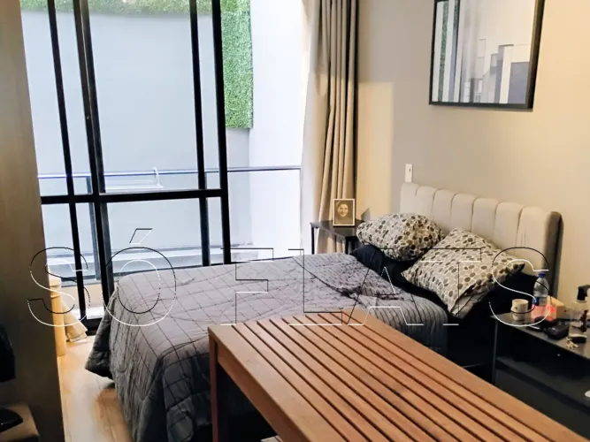 Studio 27m² à venda no Anália Franco | Varanda, moderno e ótima localização