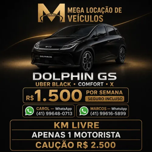 Alugo carro para APP