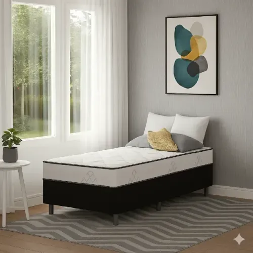 Cama acoplada solteiro em estoque