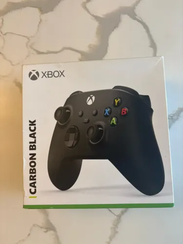 Controle Xbox Series X/S / One Original Carbon Black (Preto) + Caixa