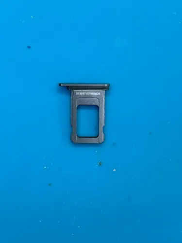 SLOT DE CHIP IPHONE 11 PRETO - PEÇA ORIGINAL RETIRADA