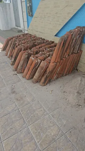 DOAÇÃO TELHAS CERÂMICA