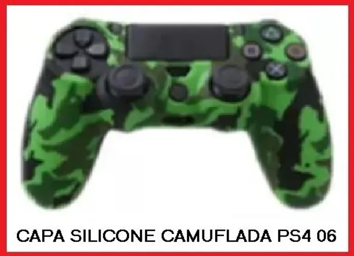 Capa Silicone Controle PlayStation 4