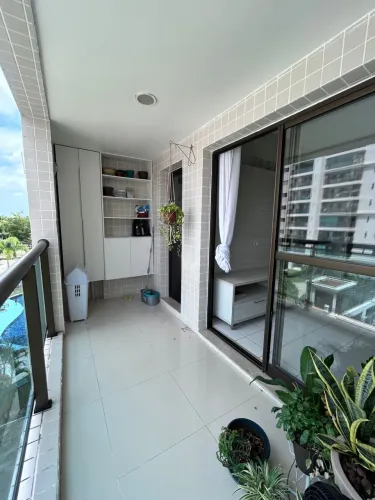 Apartamento Mobiliado Jardins de Provence 2Q 1 Suíte mobiliado laser total