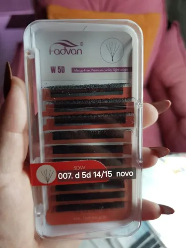 Matérias para cílios.
