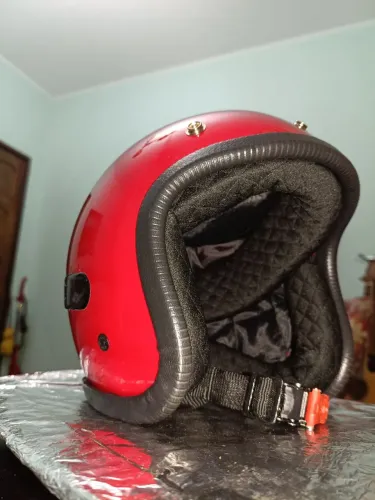 Capacete para motos custom, scuter, clássicas e caferacer
