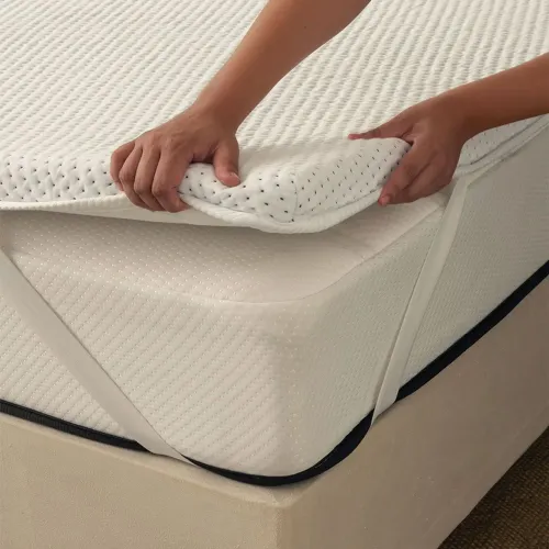 Pilow Top Casal Guldi Original Espuma D30 com Alça (5x138x188) Branco.