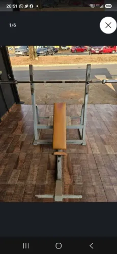 Equipamentos para academia
