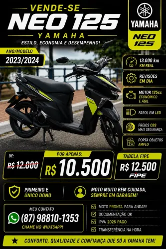Yamaha Neo Automatic 125cc 2024