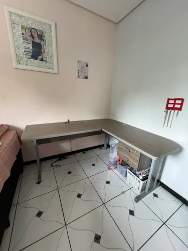 Mesa Escrivaninha de Canto em L 