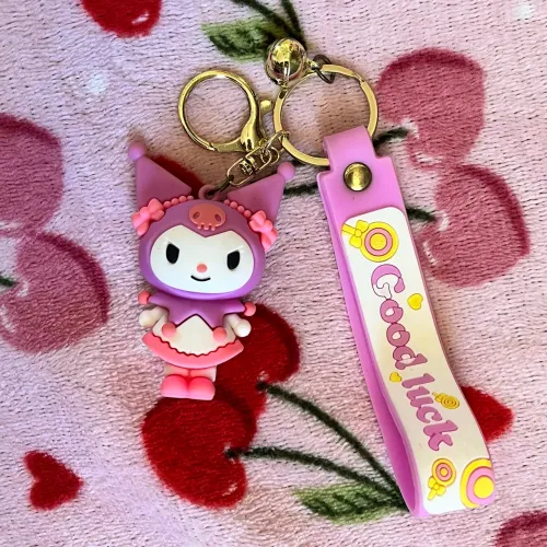 Kuromi Hello Kitty Coquette Sanrio Chaveiro