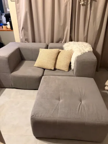 Sofá cinza