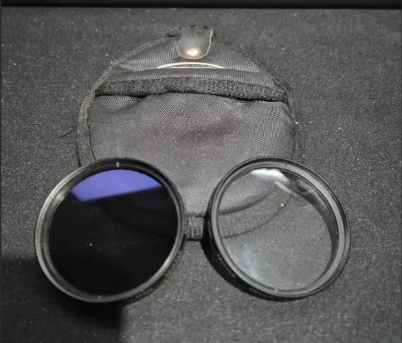Kit Filtros 52mm (UV + ND) + Case - Pouco uso