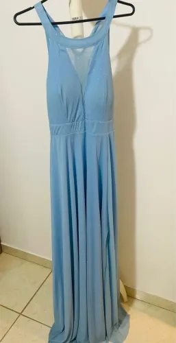 Vestido de Festa - Azul Serenity- Tamanho M