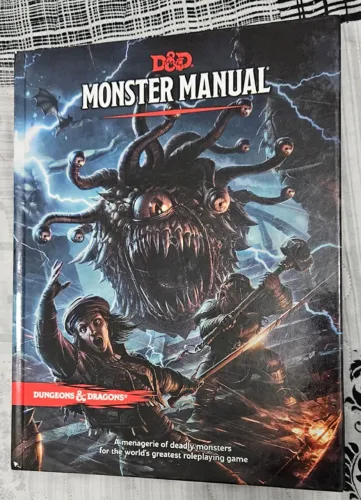 Monster Manual D&D 5e inglês (manual dos monstros)