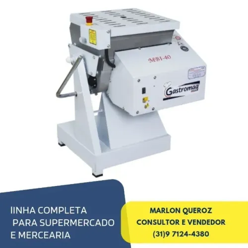 Amassadeira Semi Rápida 40KG Gastromaq