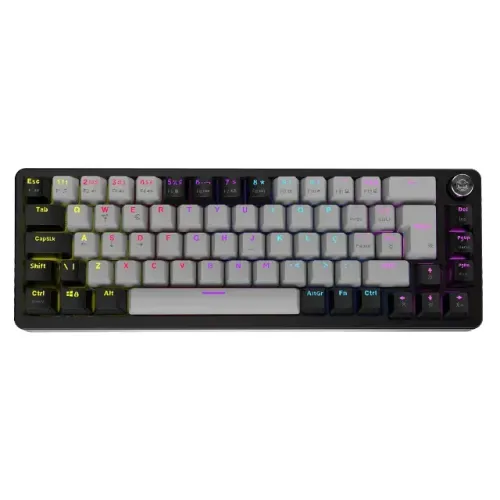 Teclado Gamer mecânico 65%ABNT2 Outemu Blue Knob - Loja fs Informática