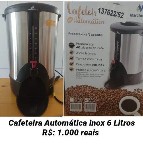 Cafeteira elétrica zero bala